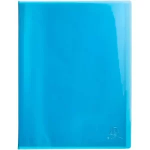 Image of Iderama Display Book PP A4, 30 Pkts, Light Blue, Pack of 12