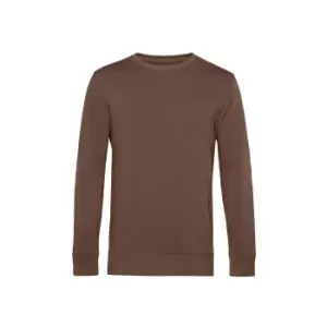 Image of B&C Mens Organic Crew Neck Sweat (M) (Mocha)