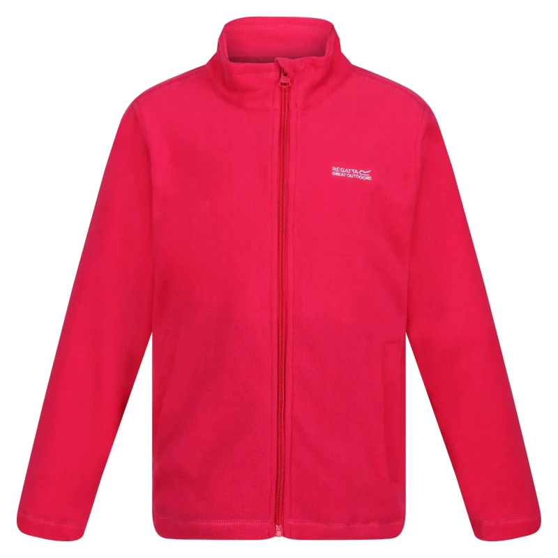 Image of Regatta King II Lightweight Full Zip Fleece - Pink Pink C15-C16