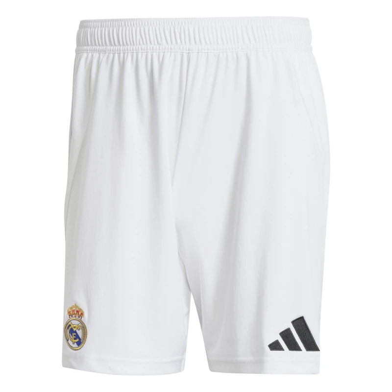 Image of adidas Real Madrid Home Shorts 2024 2025 Adults Domestic Replica Shorts M White 36249001390