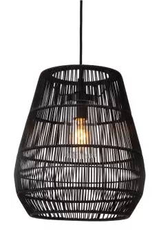 Image of Nerida Cottage Pendant light Outdoor - Ø35cm - 1xE27 - IP44 - Black