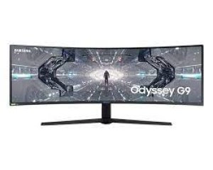 Image of Samsung Odyssey G9 49" C49G95T Dual QHD Ultra Wide Curved QLED Gaming Monitor
