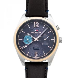 Image of Deacon Quartz Blue Dial Mens Watch