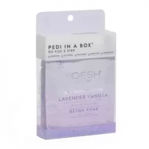 Image of VOESH Pedi In A Box O2 Fizz 5in1 Lavender Vanilla Gift set