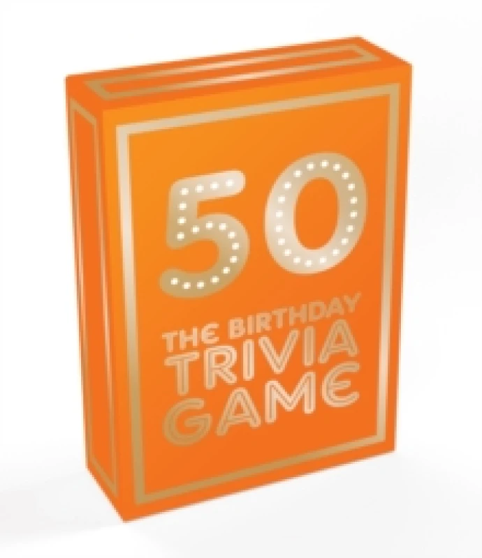 Image of 50 : The Birthday Trivia Game Cards
