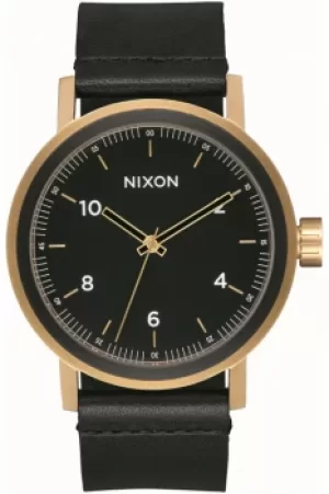 Image of Mens Nixon The Stark Leather Watch A1194-1031