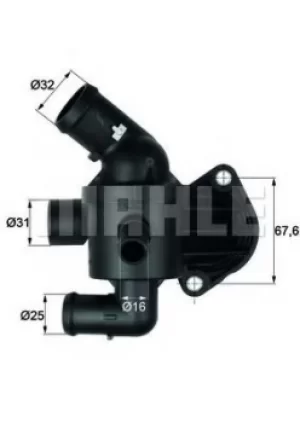 Image of Car TI-15-87 70808326 by MAHLE Original