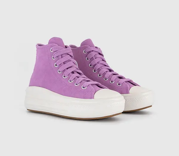 Image of Converse Kids All Star Move Jnr Grape Fizzgrape Fizzegret Purple, 5