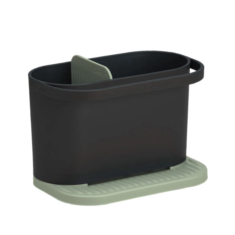 Image of ReBorn Recycled Elegant and Space Efficient Made in Britain Sink Tidy Dark Green unisex