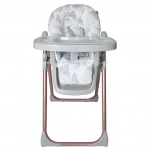 Image of My Babiie Highchair - Grey Geometric