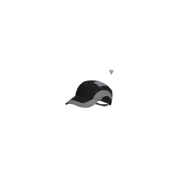Image of ABR000-005-000 Hardcap A1+/BUMP Cap 7CM Long Peak Black/Grey - JSP