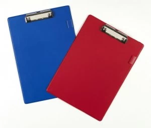 Image of Value PVC A4 Clipboard Red
