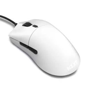Image of NZXT Lift Lightweight Ambidextrous Gaming Mouse - Matte White