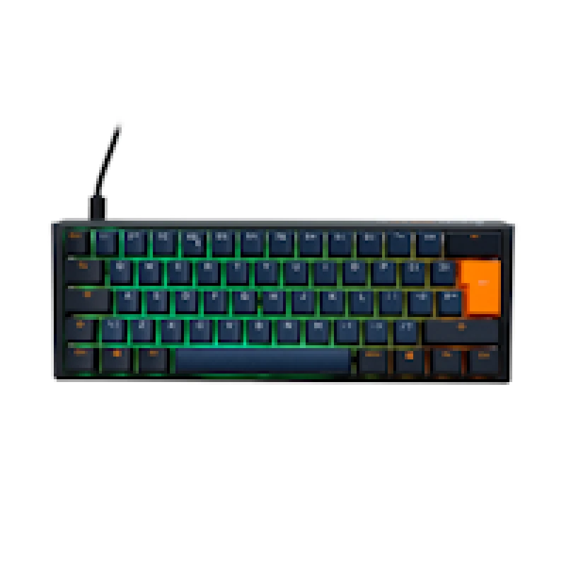 Image of Ducky One 3 Pro Nazca Line 60% Cherry MX2A Red Gaming Keyboard