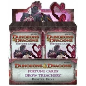 Image of Dungeons And Dragons Fortune Cards Drow Treachery Trading Cards 24 Packs