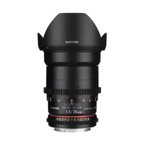 Image of Samyang 35mm T1.5 AS UMC VDSLR II Lenses for Canon