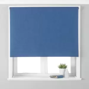 Image of Riva Home Twilight Blackout Roller Blind Polyester Denim (61X162Cm)