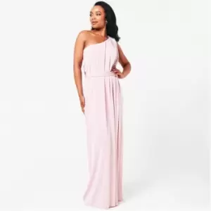 Image of Biba Julien Macdonald 1 Shoulder Dress - Neutral