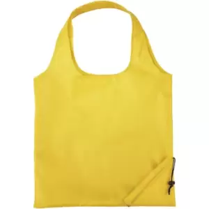Image of Bullet Bungalow Foldable Polyester Tote (40 x 38cm) (Yellow)