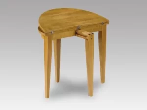 Image of Julian Bowen Consort 90cm Half Moon Dining Table Flat Packed