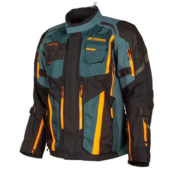 Image of KLIM Badlands Pro Jacket Petrol Strike Orange M
