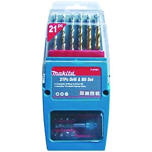 Image of Makita P 57087 21 Piece Drill Bit Set