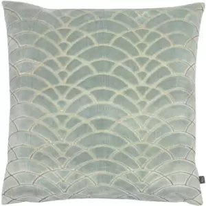 Image of Dinari Graphic Cut Cushion Eucalyptus