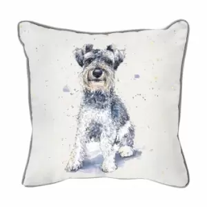 Image of Crossland Grove Schnauzer Watercolour Cushion 450x450mm