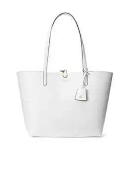 Image of Lauren by Ralph Lauren Reversible Tote Medium - Vanilla/breeze Floral, Multi, Women