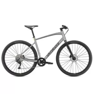 Image of Specialized Sirrus X 3.0 2021 Hybrid Bike - Silver