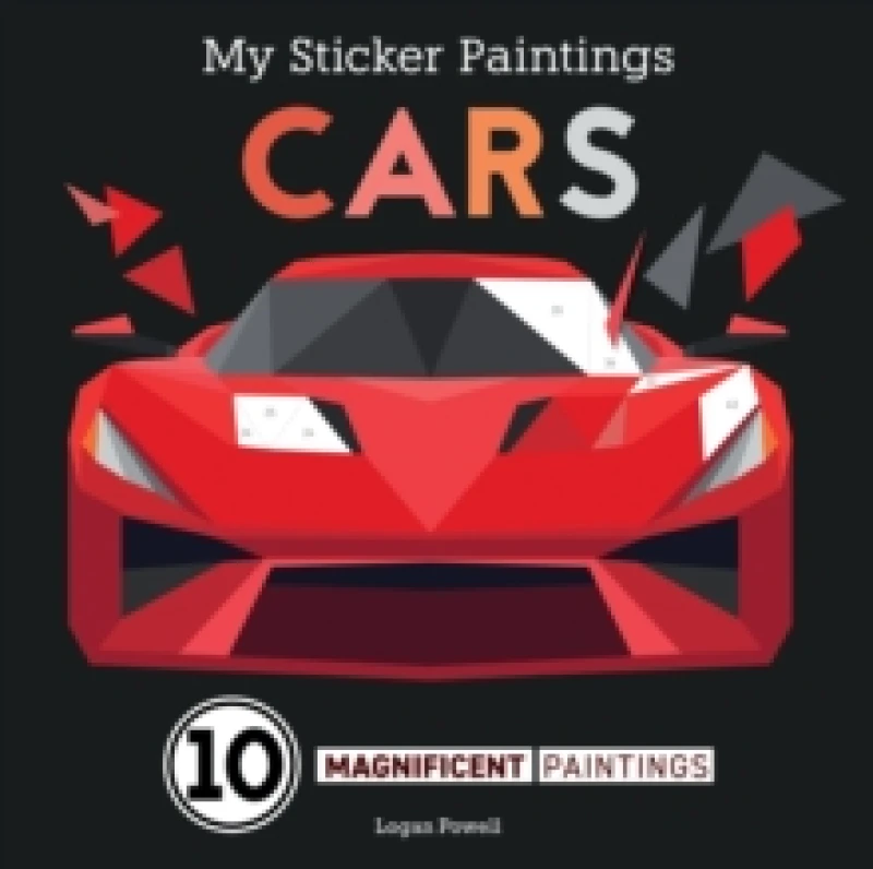 Image of My Sticker Paintings: Cars : 10 Magnificent Paintings Paperback / softback