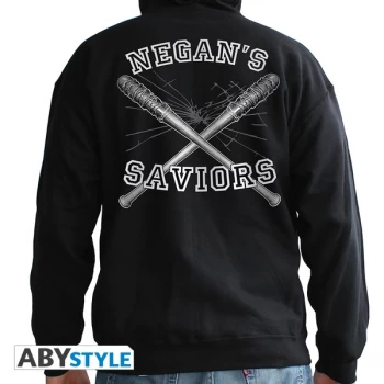 Image of The Walking Dead - Negans Savior Mens Medium Hoodie - Black