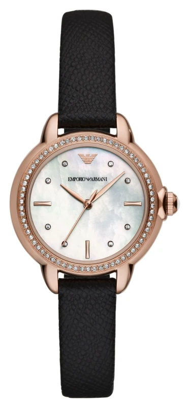Image of Emporio Armani AR11598 Womens (32mm) White Mother-of-Pearl Watch