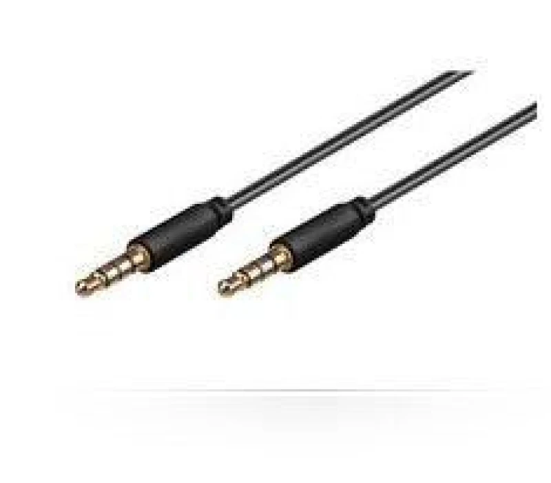 Image of Microconnect IPOD012 audio cable 1m 3.5mm Black