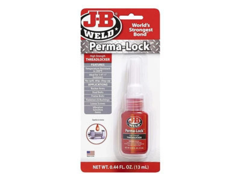 Image of J-B Weld PermaLock Red High Strength Threadlocker 27113UK Volume: 13ml