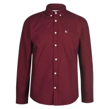 Image of Jack Wills Wadsworth Classic Oxford Shirt - Red