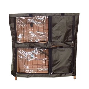 Image of Charles Bentley Hutch Cover With Windows