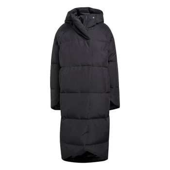 Image of adidas Big Baffle Down Coat Womens - Black