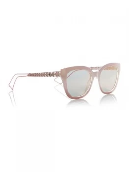 Image of Dior Sunglasses Pink rectangle diorama1 sunglasses Pink