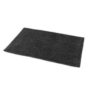 Image of Showerdrape Andorra Bath Mat - Charcoal