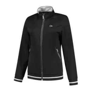 Image of Dunlop Club Knit Jacket Womens - Black