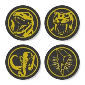 Image of Power Rangers Dino Coin Tusk Coaster Set
