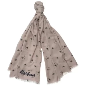 Image of Barbour Bee Happy Print Wrap Pink