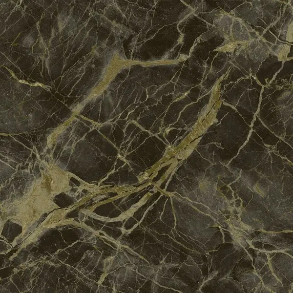 Image of HOLDEN DECOR Holden Decor - Portoro Marble Charcoal Gold Wallpaper Metallic Paste The Wall WL-36280