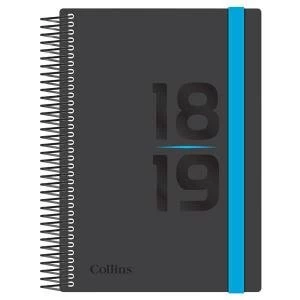 Image of Collins FP51M A5 2018 2019 Academic Year Diary Day to A Page Random
