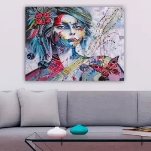 Image of 325212536_70100 Multicolor Decorative Canvas Painting