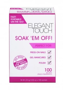Image of Elegant Touch Soak Em Off Nail Polish Remover