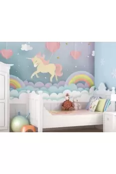 Image of Unicorn Dream Wall Mural