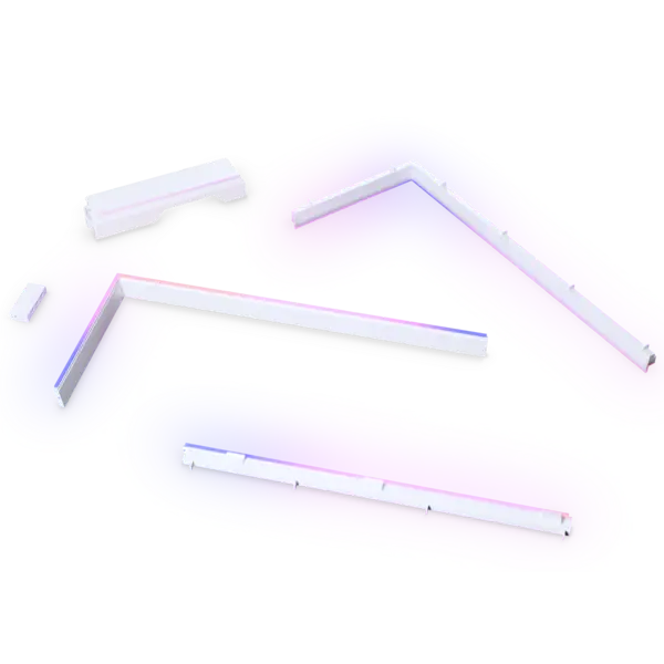 Image of Phanteks NV5 Premium DRGB LED Lighting Kit - White - PH-PLEDKT_NV5_DMW01