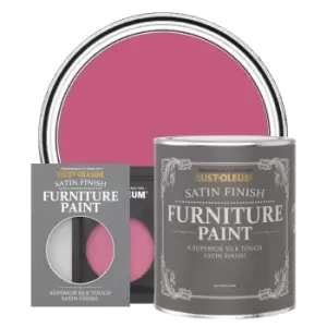 Image of Rust-Oleum Satin Furniture & Trim Paint - RASPBERRY RIPPLE - 750ml